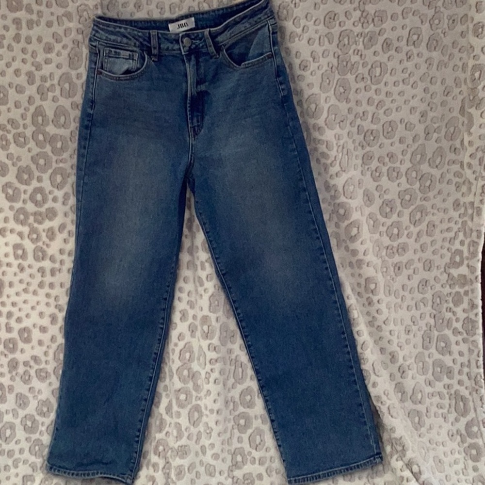JBD Just Black Denim High Rise Vintage Straight Leg Jean